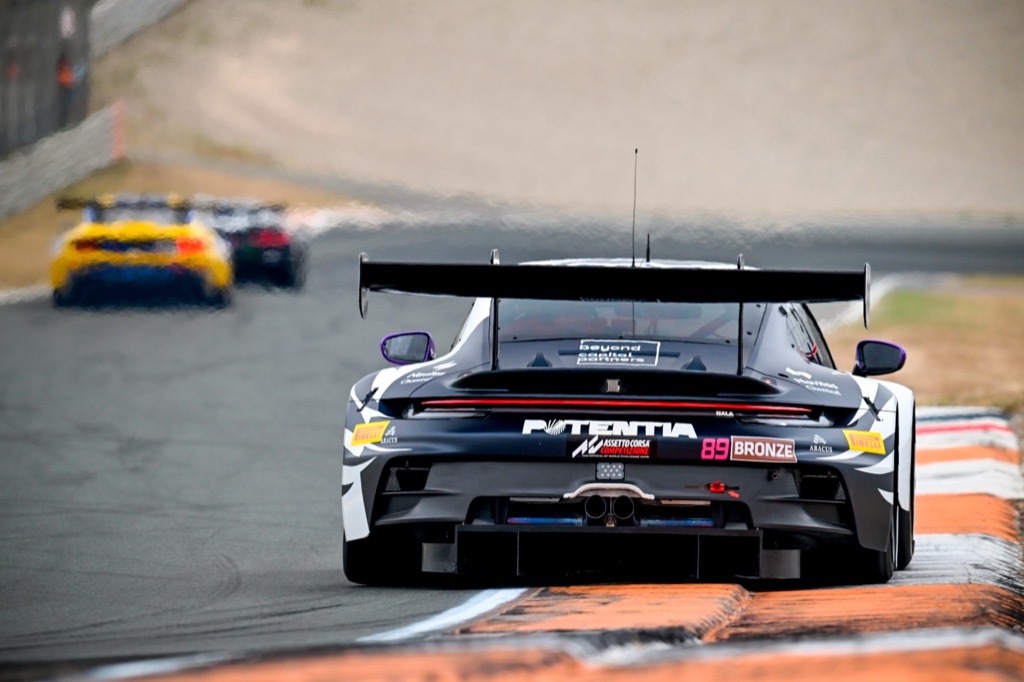 Bastian Buus på Zandvoort: Debut i GT World Challenge Sprint Cup.
(Foto: SRO Motorsports Group)